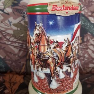 Anheuser busch Christmas stein